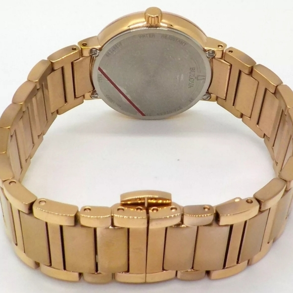 ***NEW*** Bulova Modern Quartz Diamond Mother of Pearl Dial Ladies Watch - Picture 10 of 11